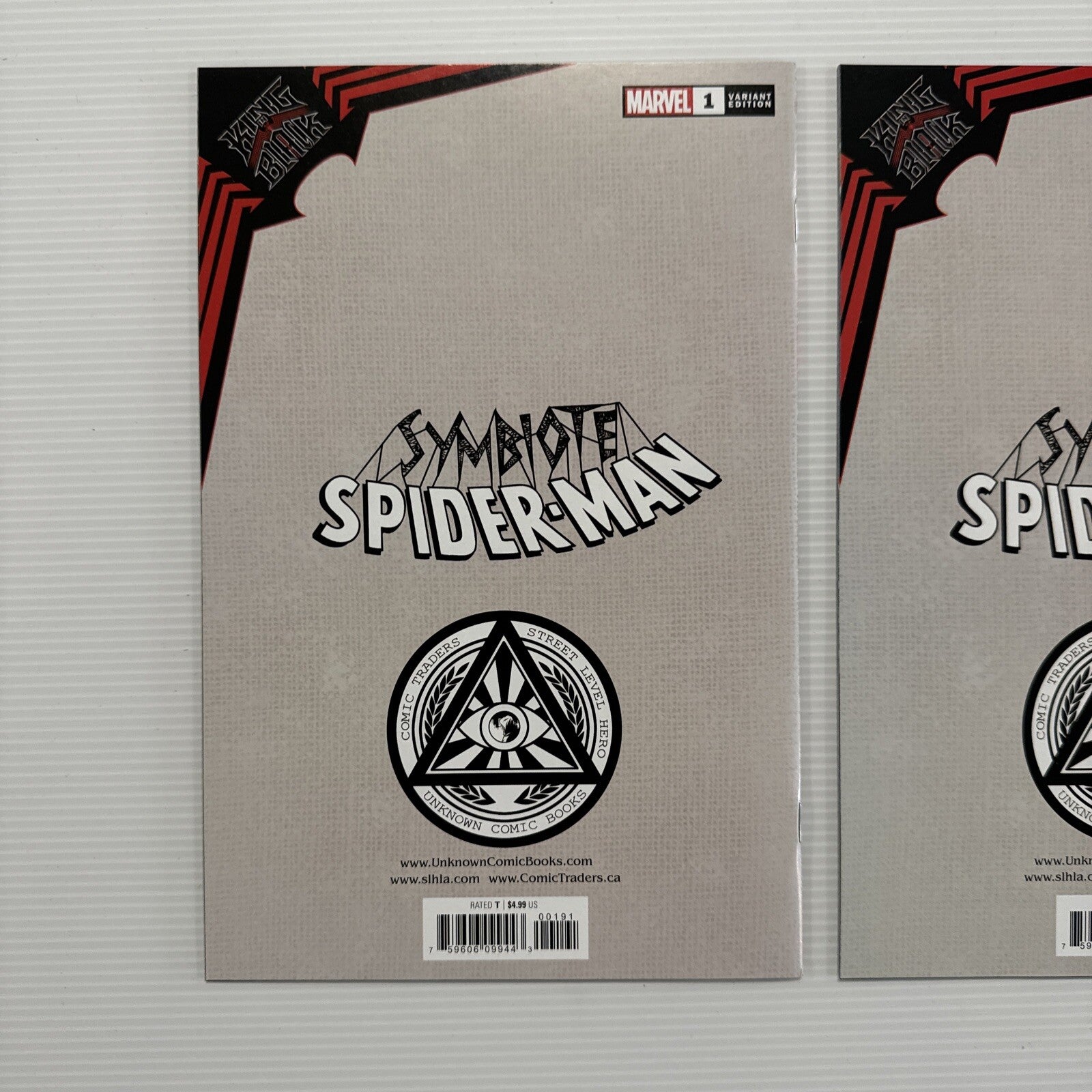 Symbiote Spider-Man: King in Black #1 Gerald Parel Variant Raw Comic4