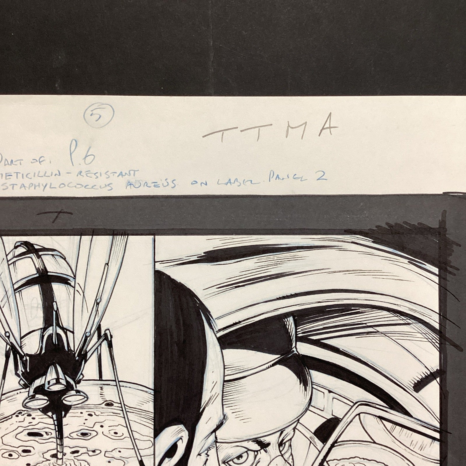 Original Artwork Judge Dredd The Talented Mayor Ambrose 1678 Page 6 John Higgins4