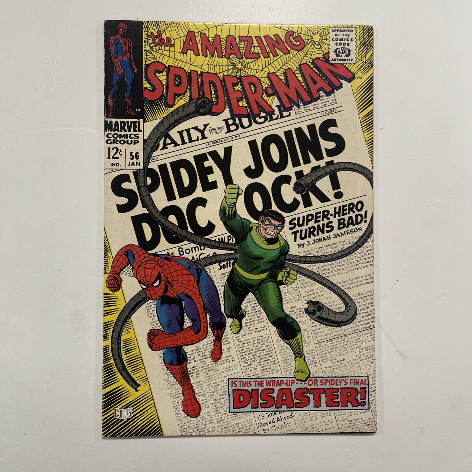 Amazing Spider-Man #56 1968 VF- 1st Appearance of Captain Stacy *See Description0