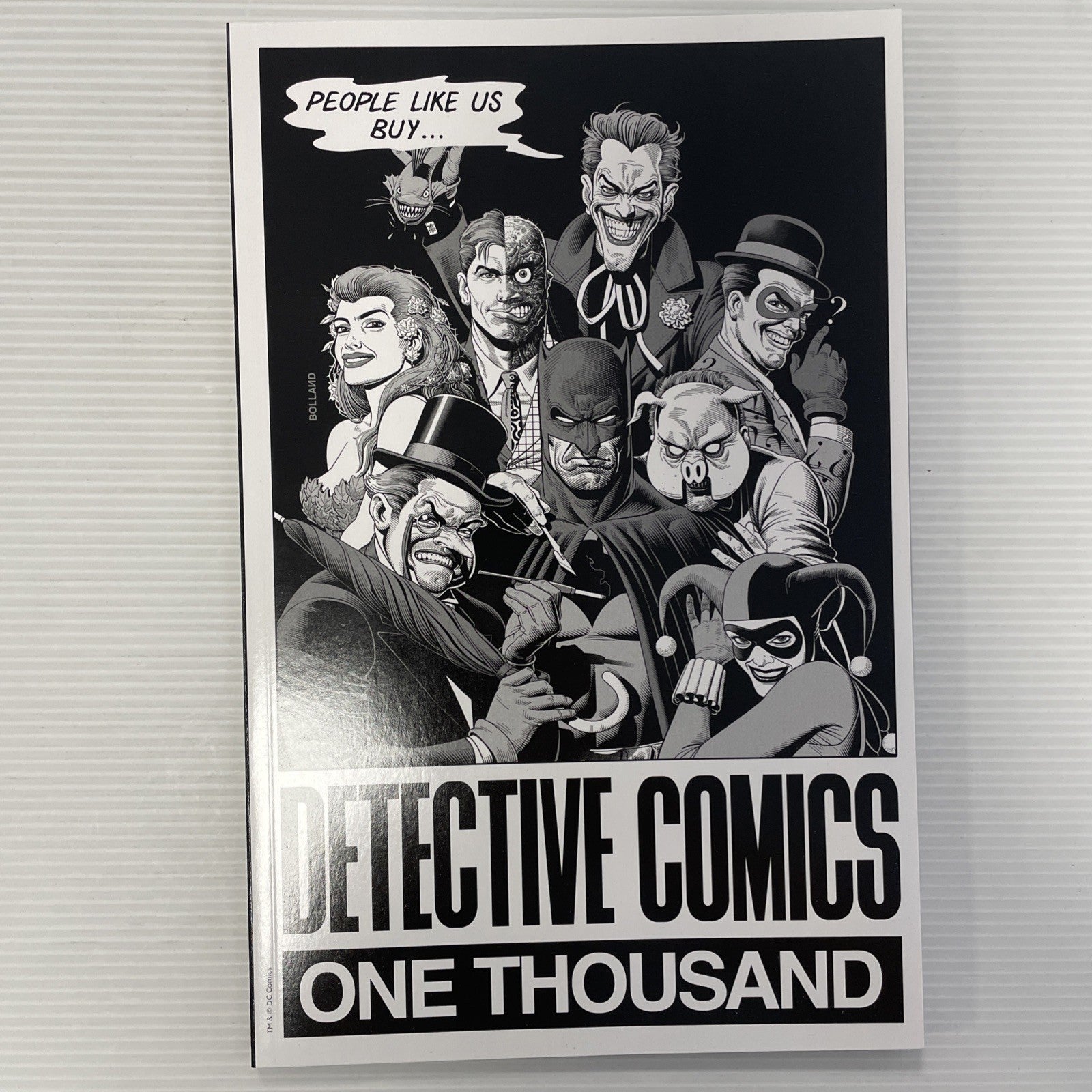 Detective Comics #1000 2019 NM Forbidden Planet B&W Bolland Variant0