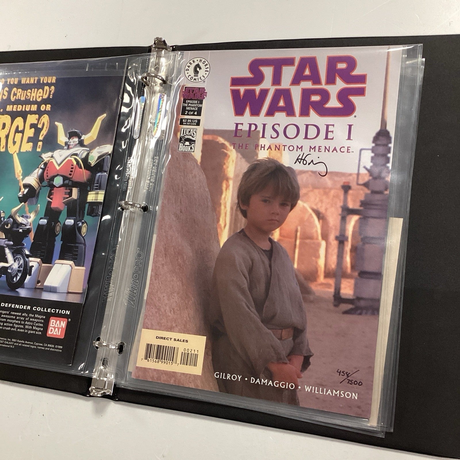 Star Wars Episode 1 The Phantom Menace #1-4 Collection Signed Dynamic Forces7