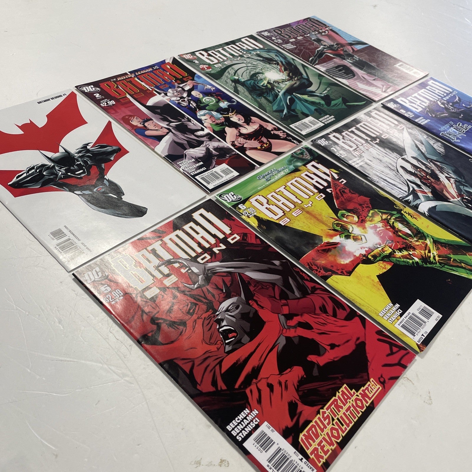 Batman Beyond #1-8 2011 NM Complete Set9
