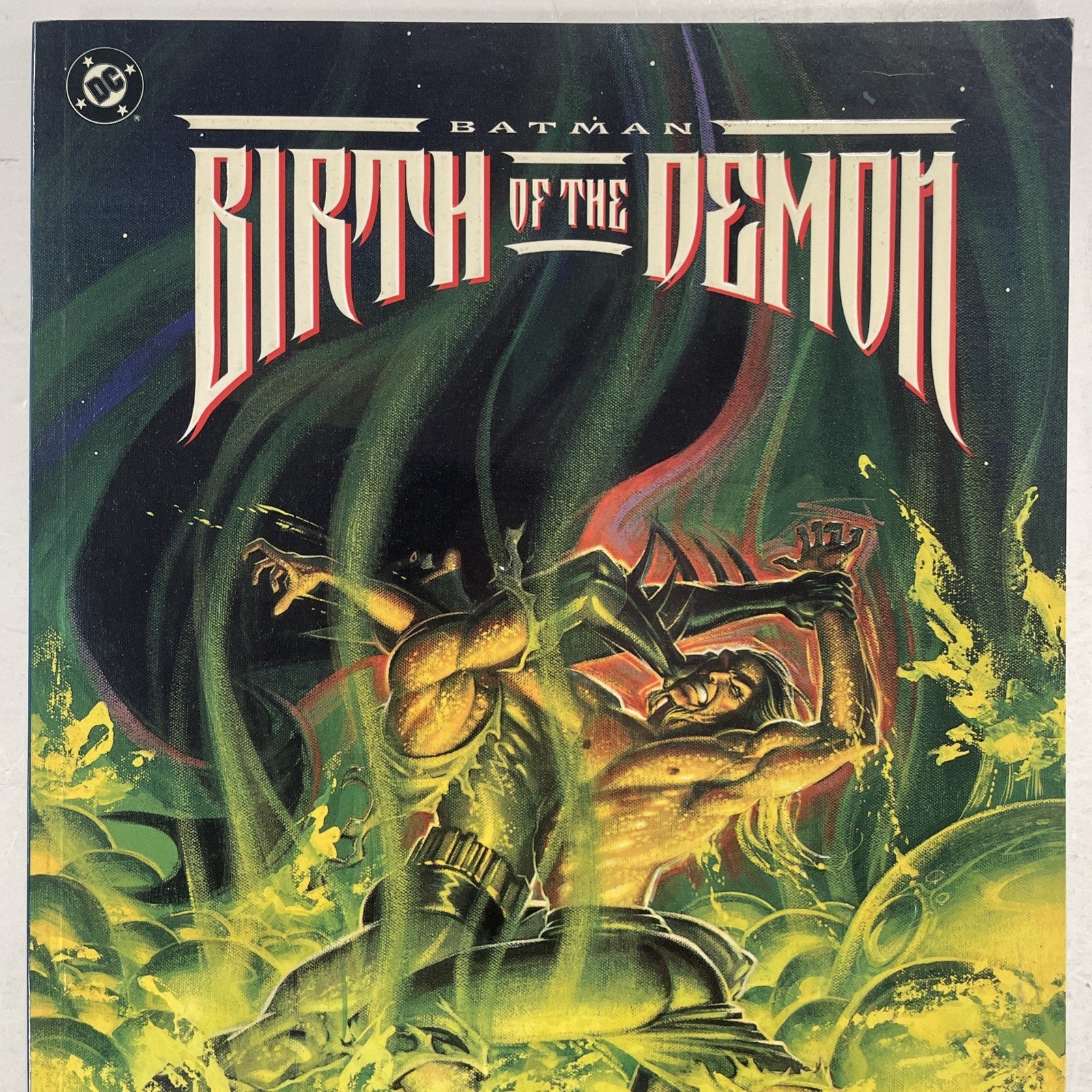 Batman: Birth of the Demon 1993 First Paperback Edition (Embossed Cover)1