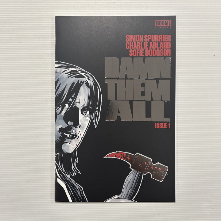 Damn Them All #1 2022 VF 1:50 Foil Stamp Variant0