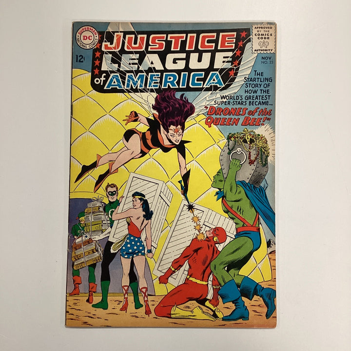 Justice League Of America #23 1963 VG/FN Pence Stamp0