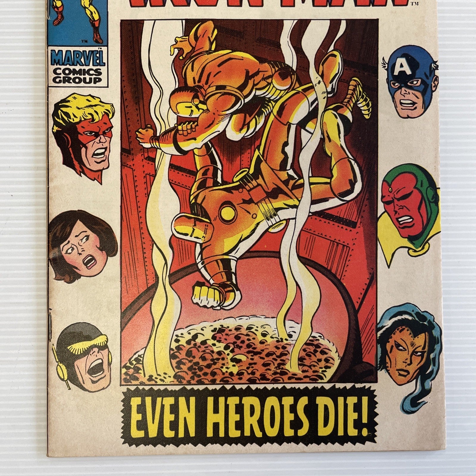 Iron Man #18 1969 FN Pence Copy (2)2