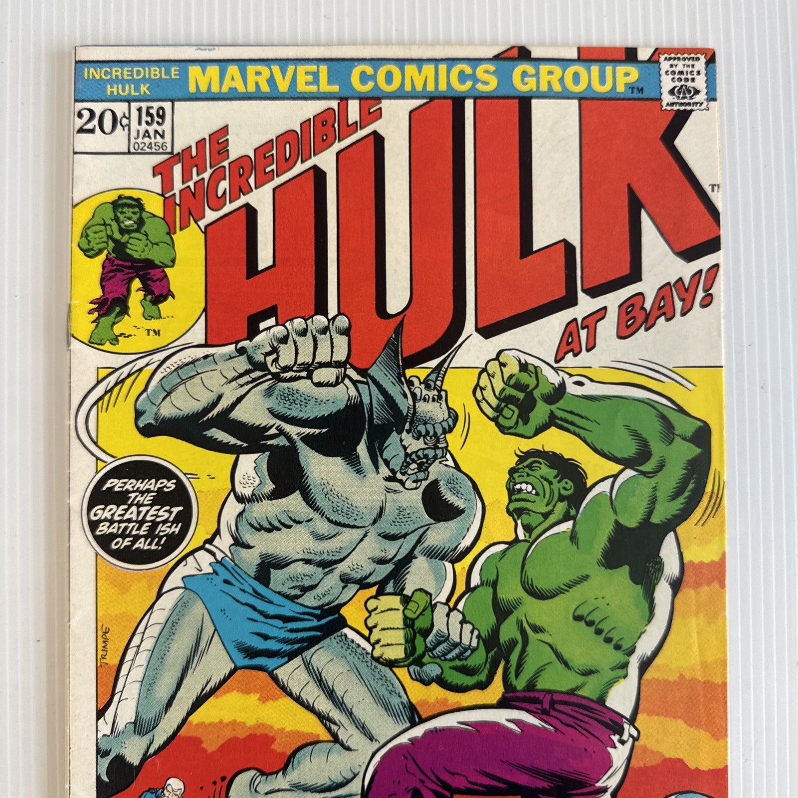 The Incredible Hulk #159 1973 FN+1