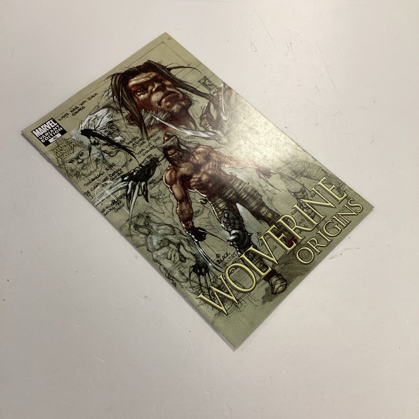 Wolverine: Origins #40 2009 1:25 Simone Bianchi Variant3