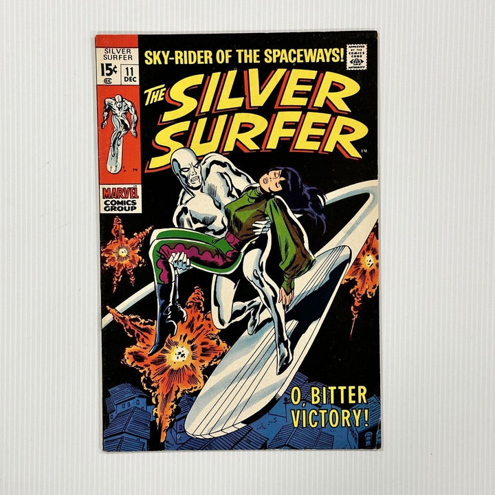 The Silver Surfer #11 1969 FN Cent Copy Death of Yarro Gort