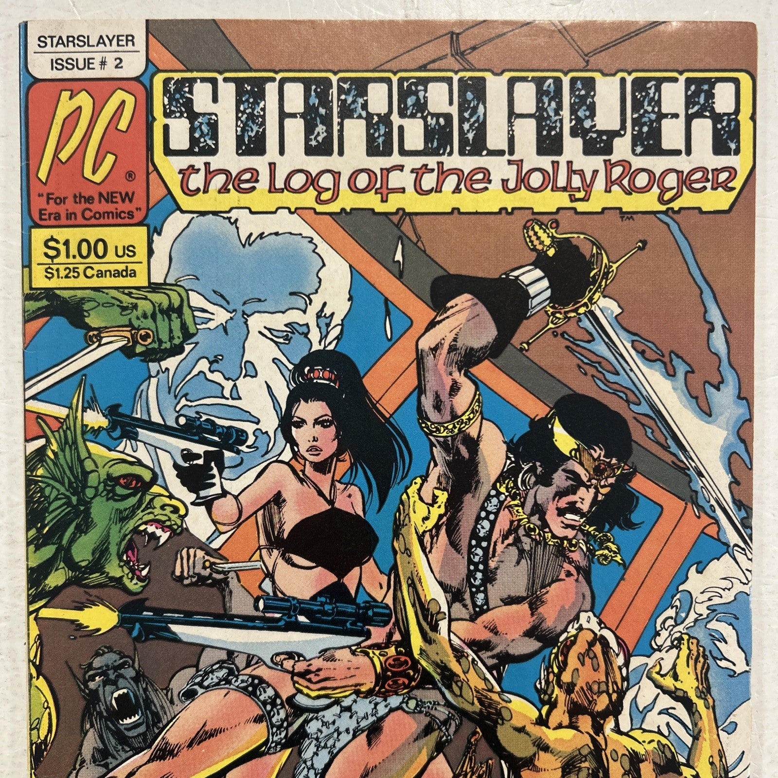 Starslayer #2 1982 FN 1st Full Appearance of Rocketeer1