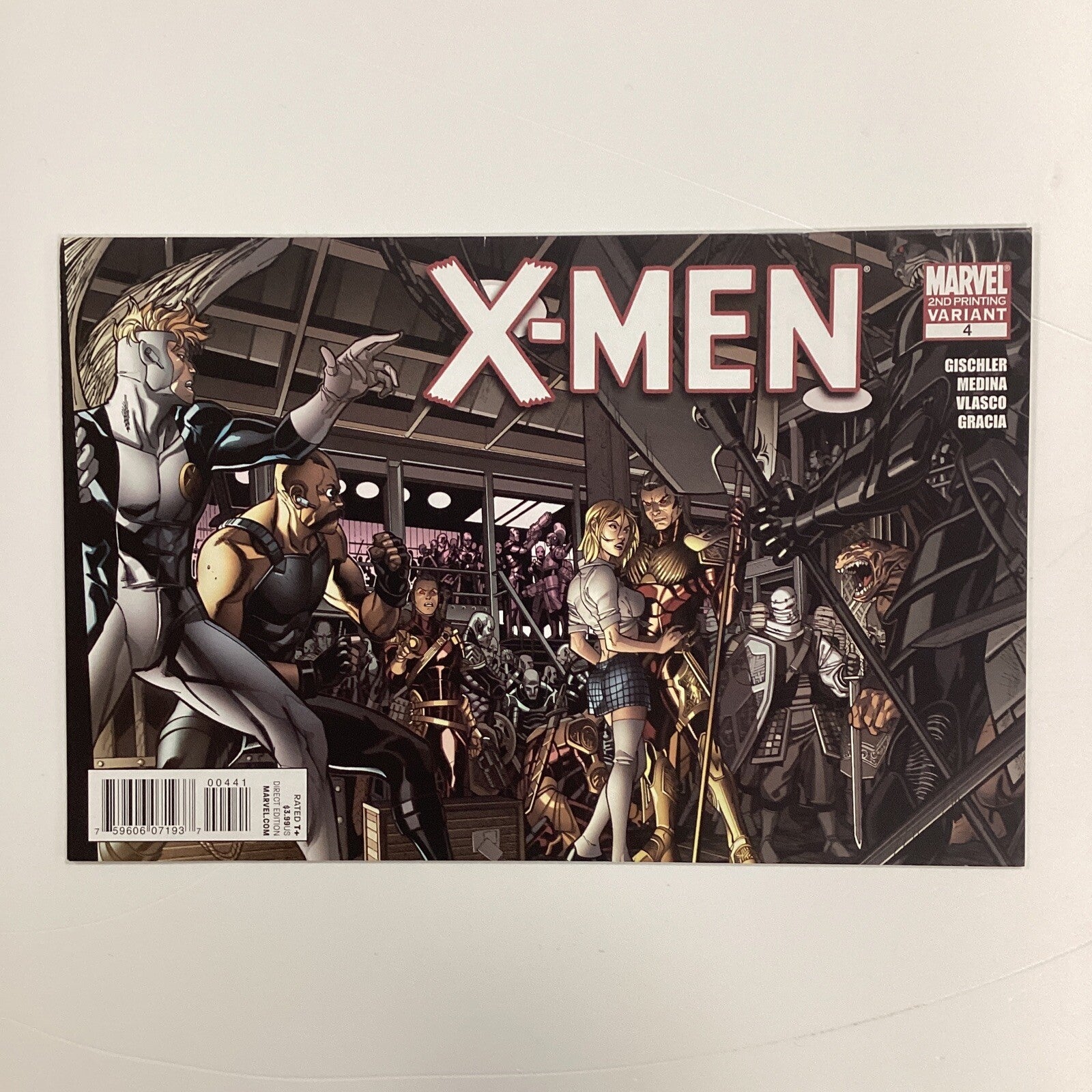 X-Men #4 2010 VF 2nd Print Variant Blade Vs Dracula4
