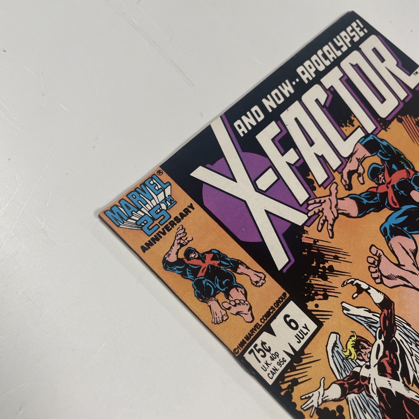 X-factor #6 1986 VF- 1st Full Appearance of Apocalypse5
