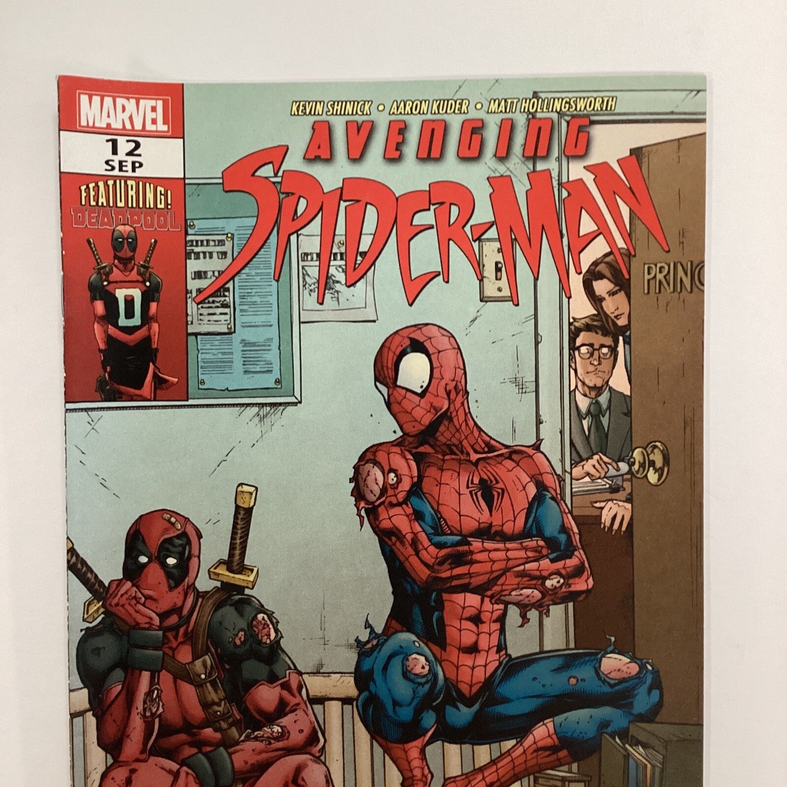 Avenging Spider-man #12 2012 VF Deadpool appearance2
