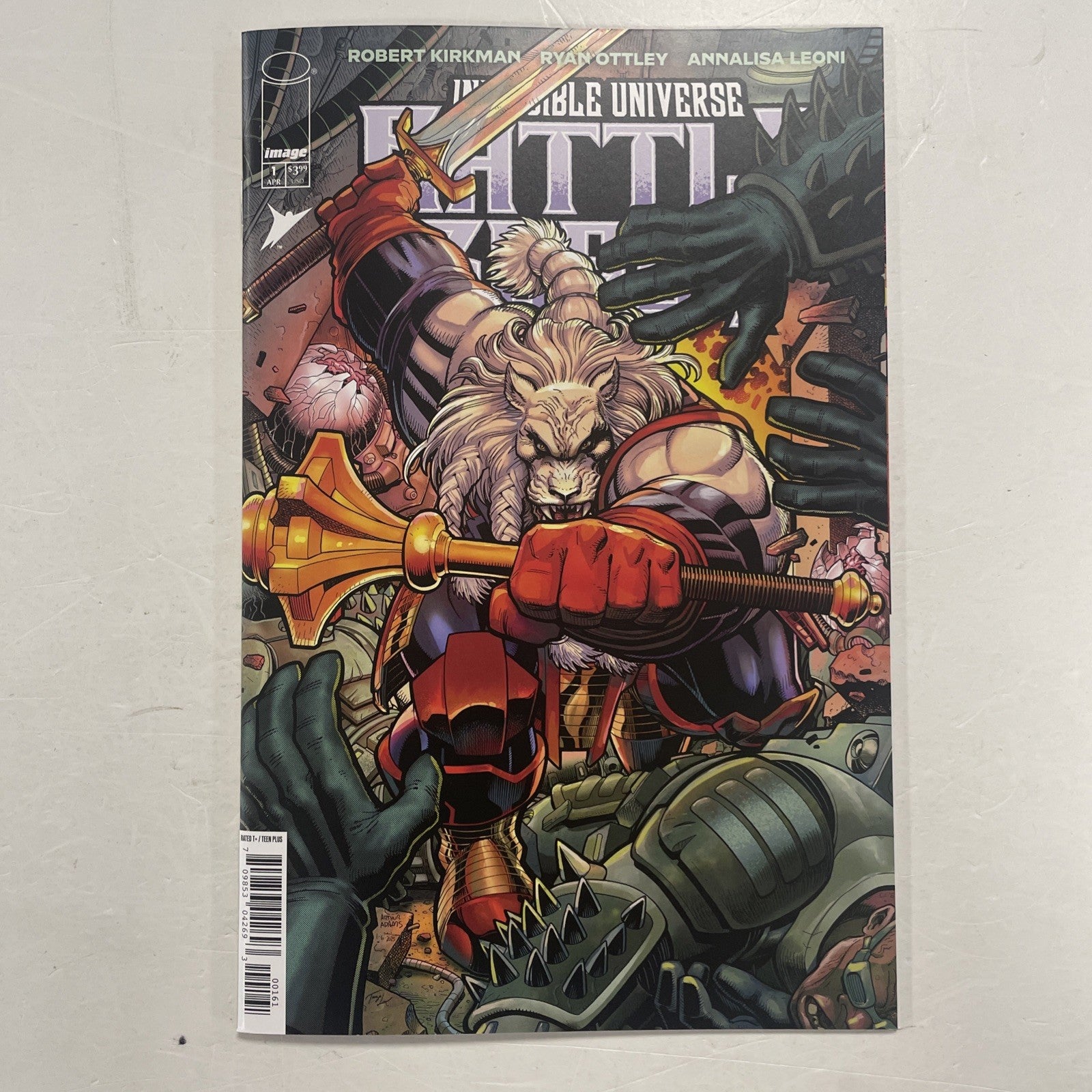 Invincible Universe Battle Beast #1 2025 NM Arthur Adams 1:50 Cover F Variant0