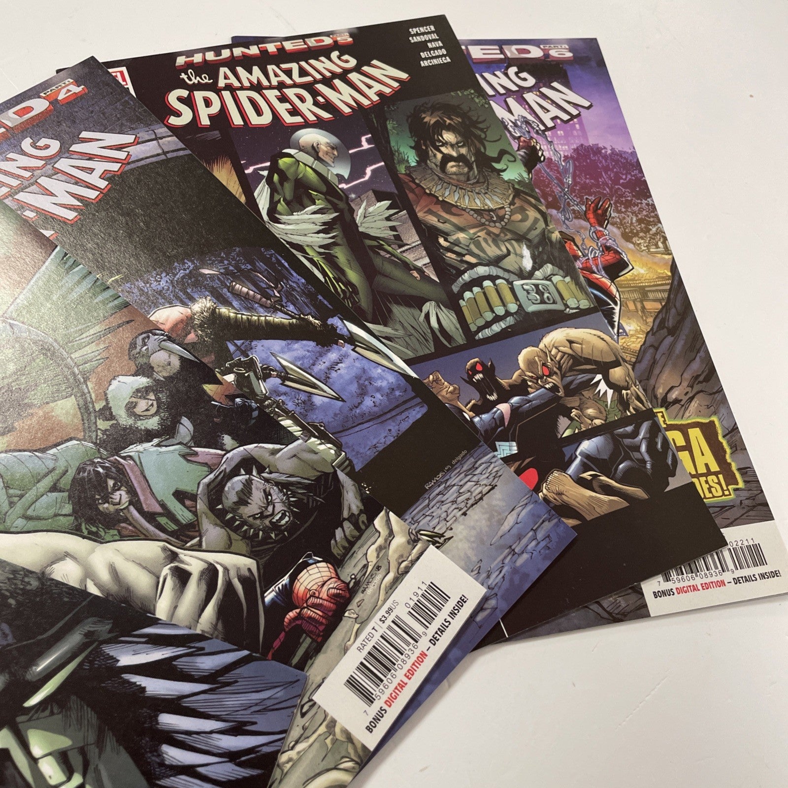 Amazing Spider-man #818-823 2019 Hunted 1-6 Story arc17