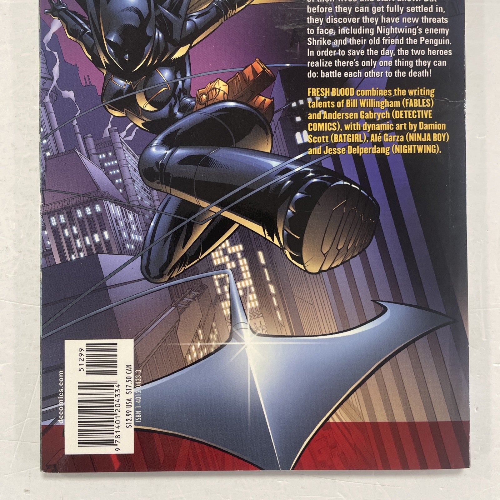 Robin Batgirl Fresh Blood 2005 TPB Trade Paperback Graphic Novel DC Comics6