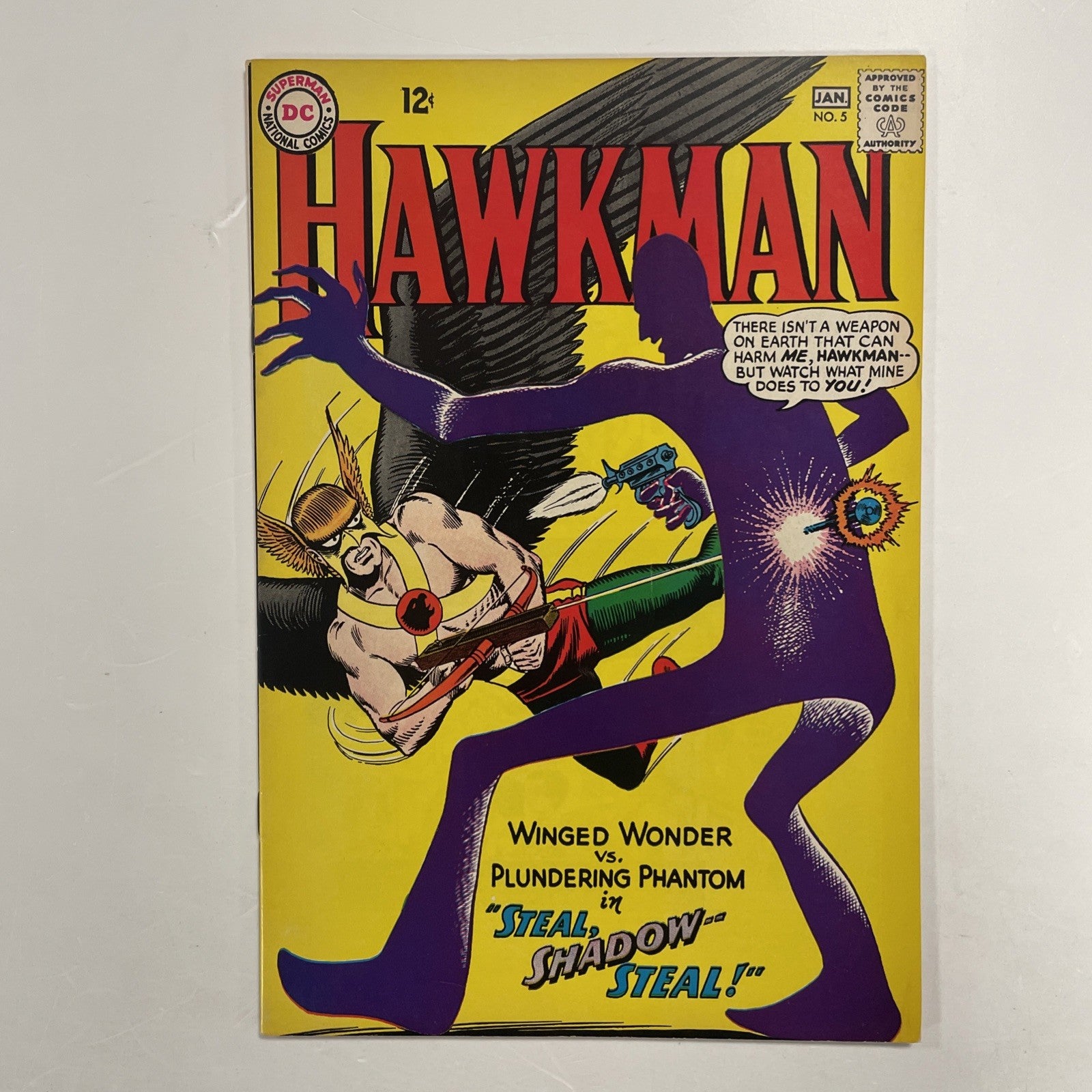 Hawkman #5 1964 VF+  to VF/NM0