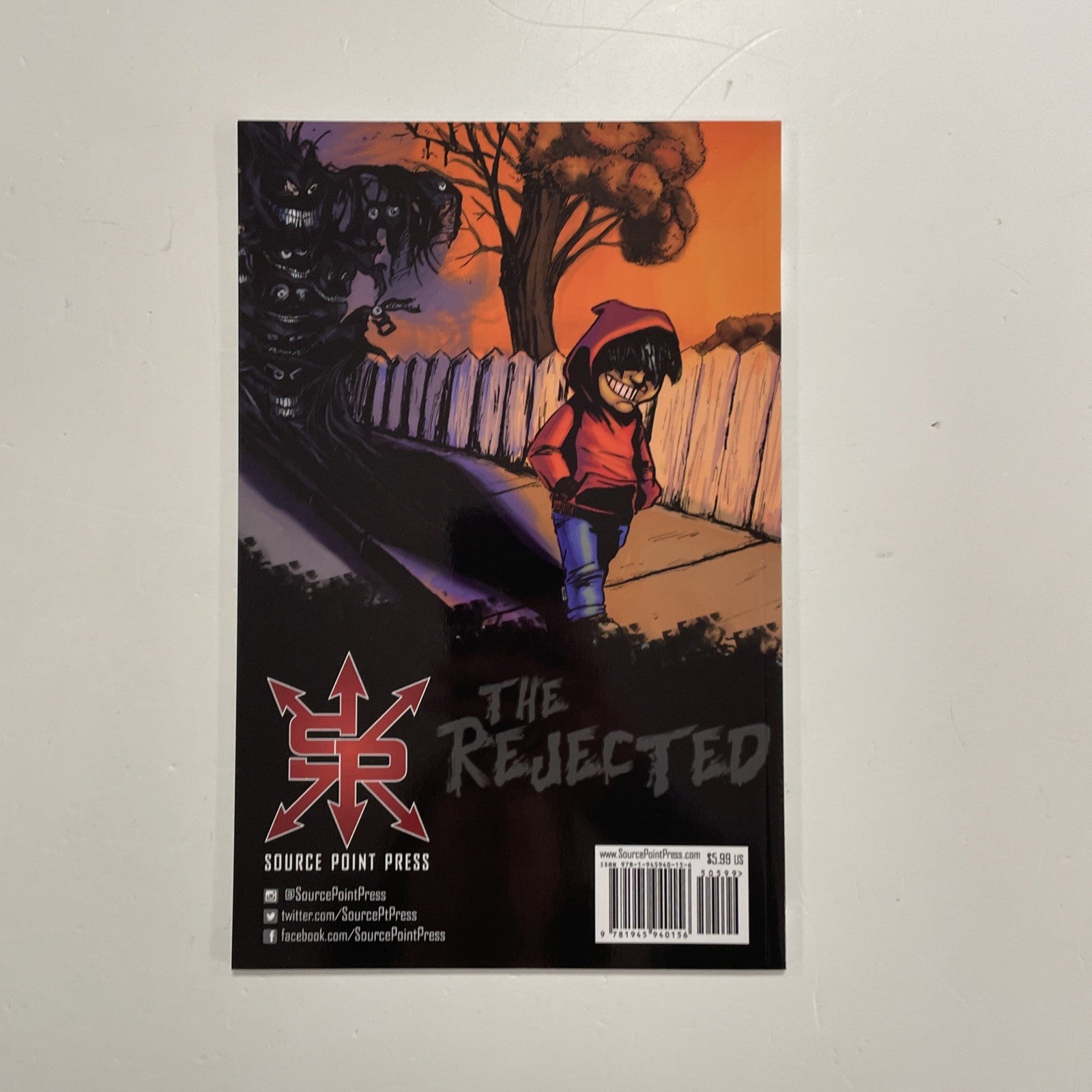 The Rejected 2017 NM 1st Print Source Point Press6