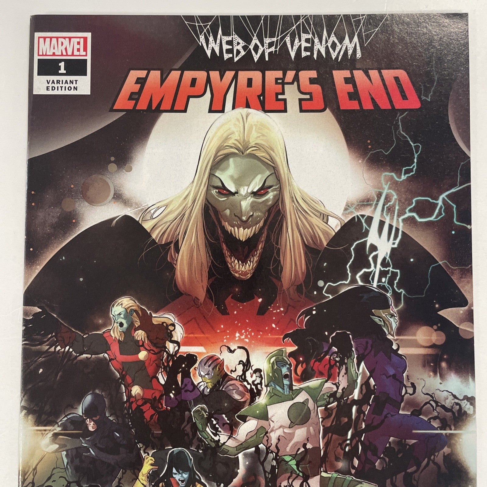 Web Of Venom Empyres End #1 2020 VF/NM 1:50 Silva Variant1