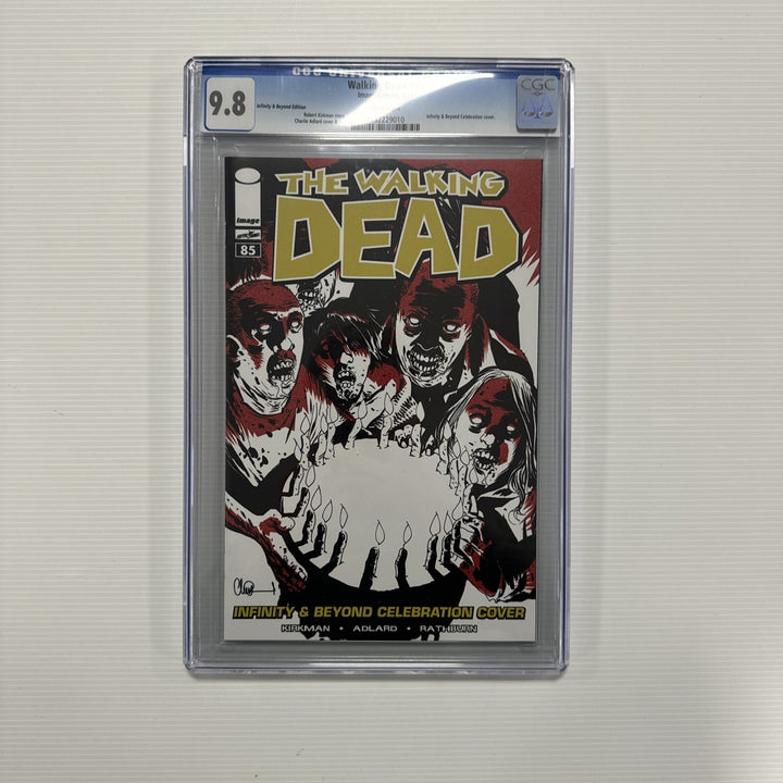 Walking Dead #85 2011 9.8 CGC Graded Infinity & Beyond Cover0