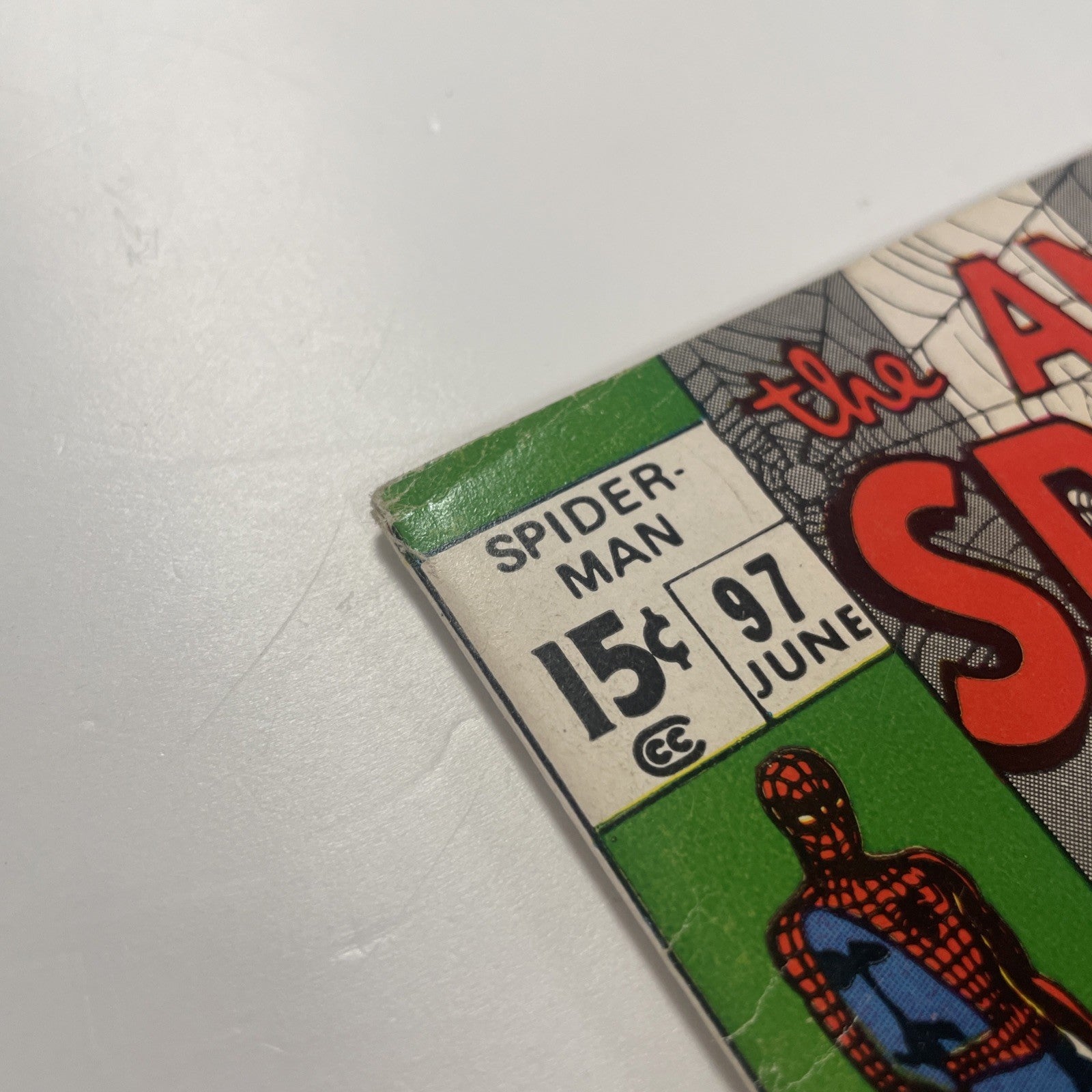 Amazing Spider-Man #97 1971 FN Pence Stamp No Comic Code *See Description13
