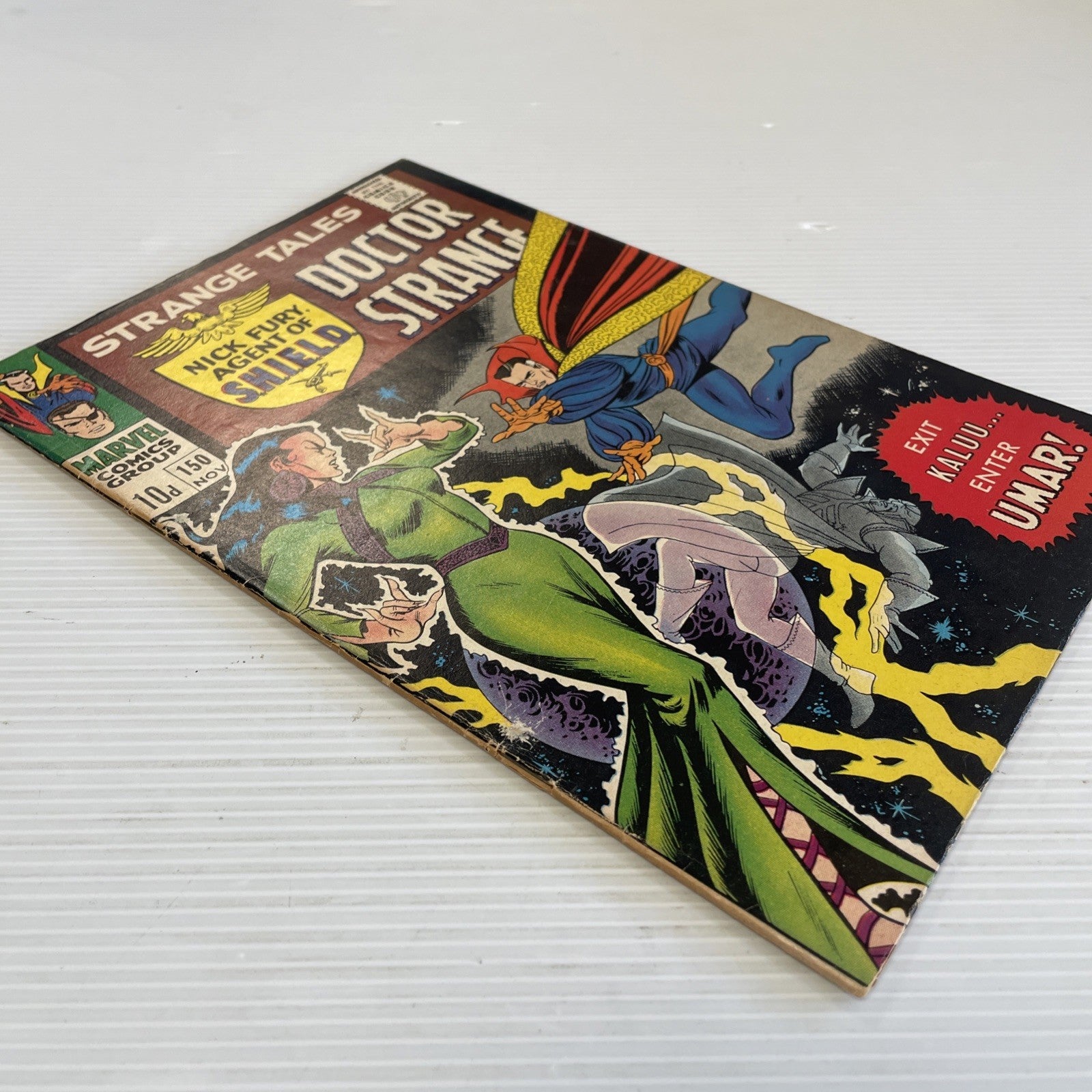 Strange Tales #150 1966 VG+ 1st Umar Pence Copy3