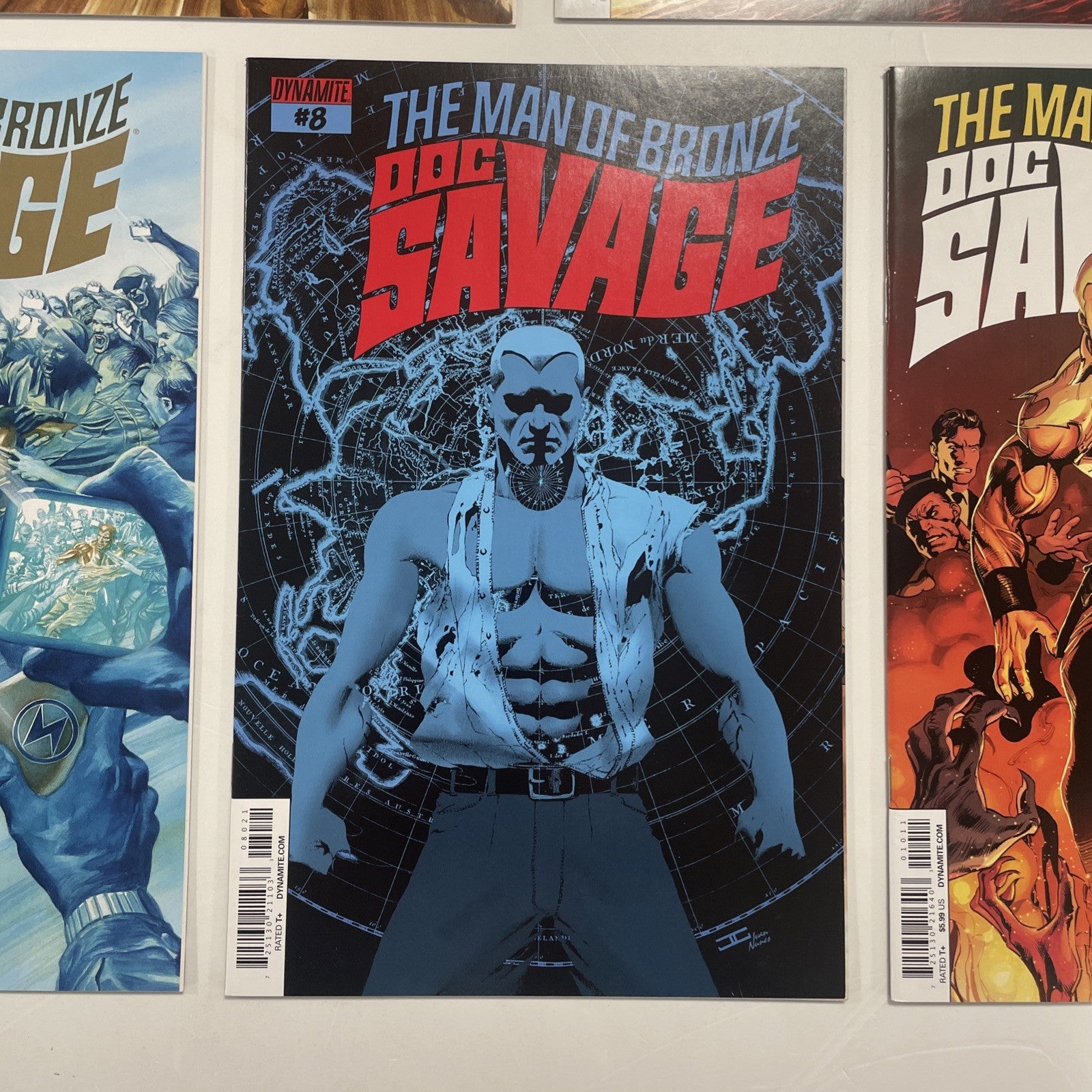 Doc Savage #1-8 & Annual 2013 NM Complete Set Dynamite8