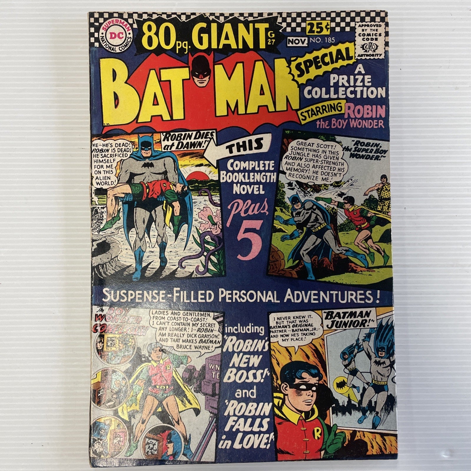Batman #185 1967 VG/FN 80 page giant0