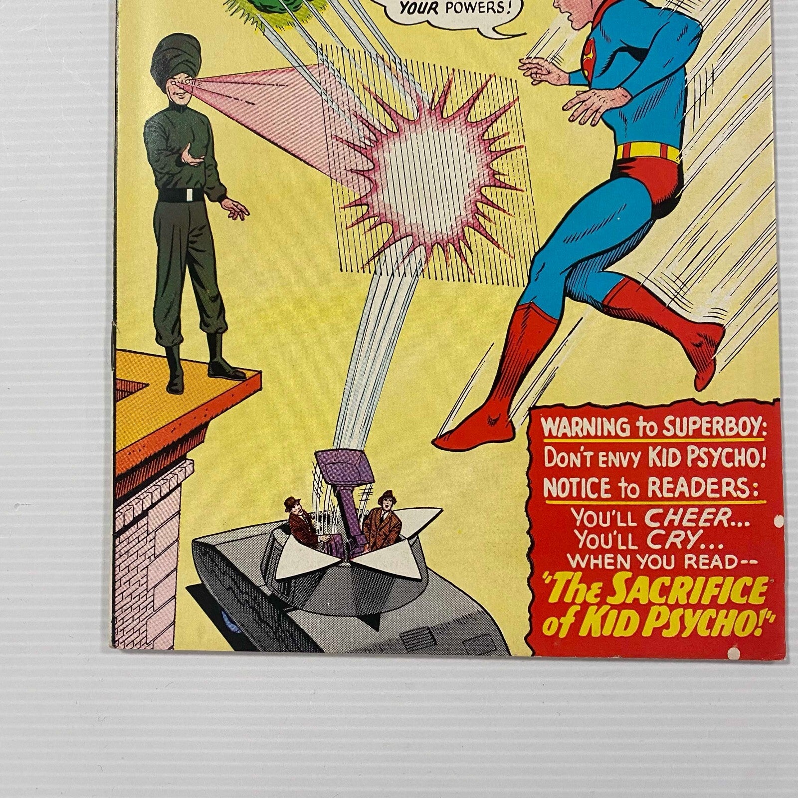 Superboy #125 1965 VF- Cent Copy Pence Stamp2
