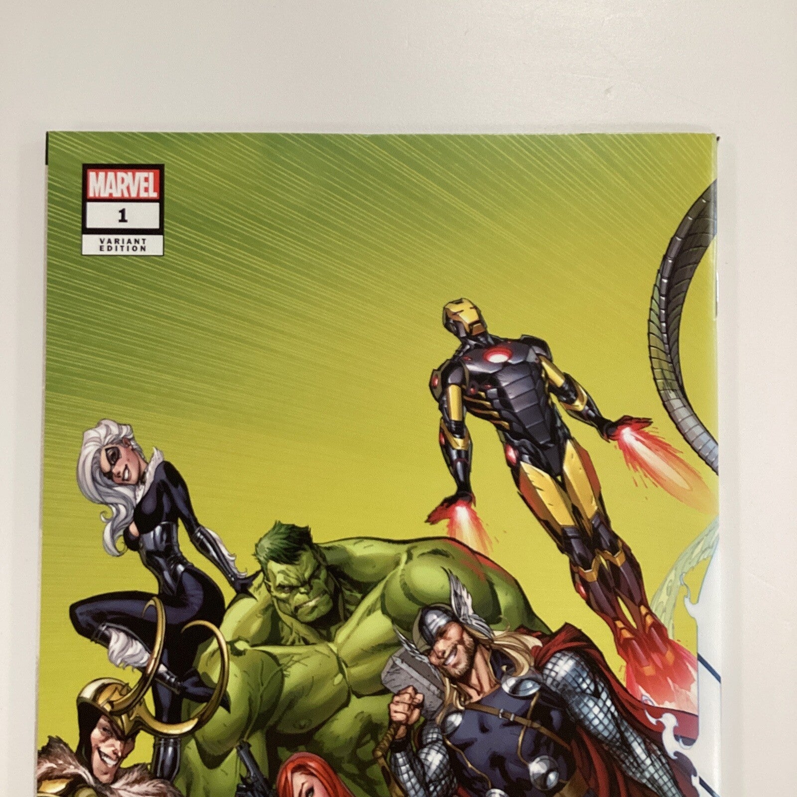 Incoming #1 2020 NM J. Scott Campbell 1:100 Hidden Gem Wraparound Variant7