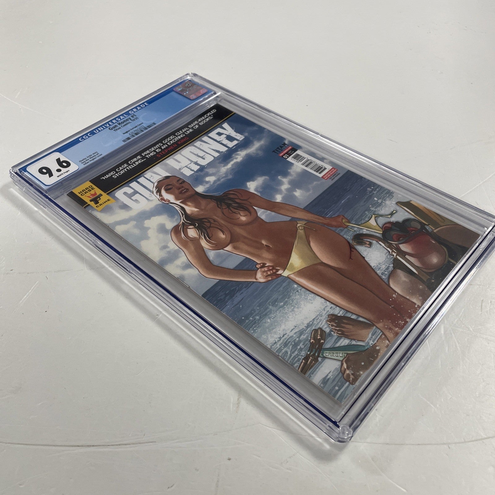 Gun Honey #1 2021 White Pages CGC 9.6 Adam Hughes Variant Cover1
