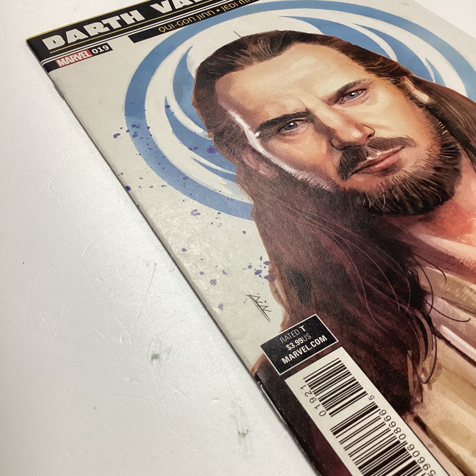 Star Wars Darth Vader #19 2017 Qui-Gon Jinn Galactic Icons Variant3