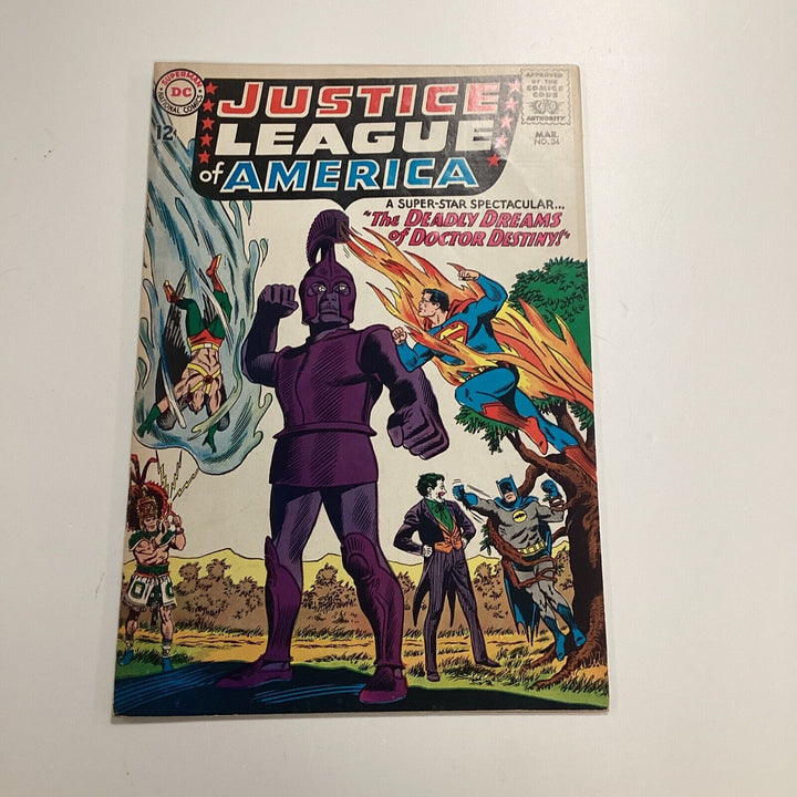 Justice League of America #34 1965 FN-