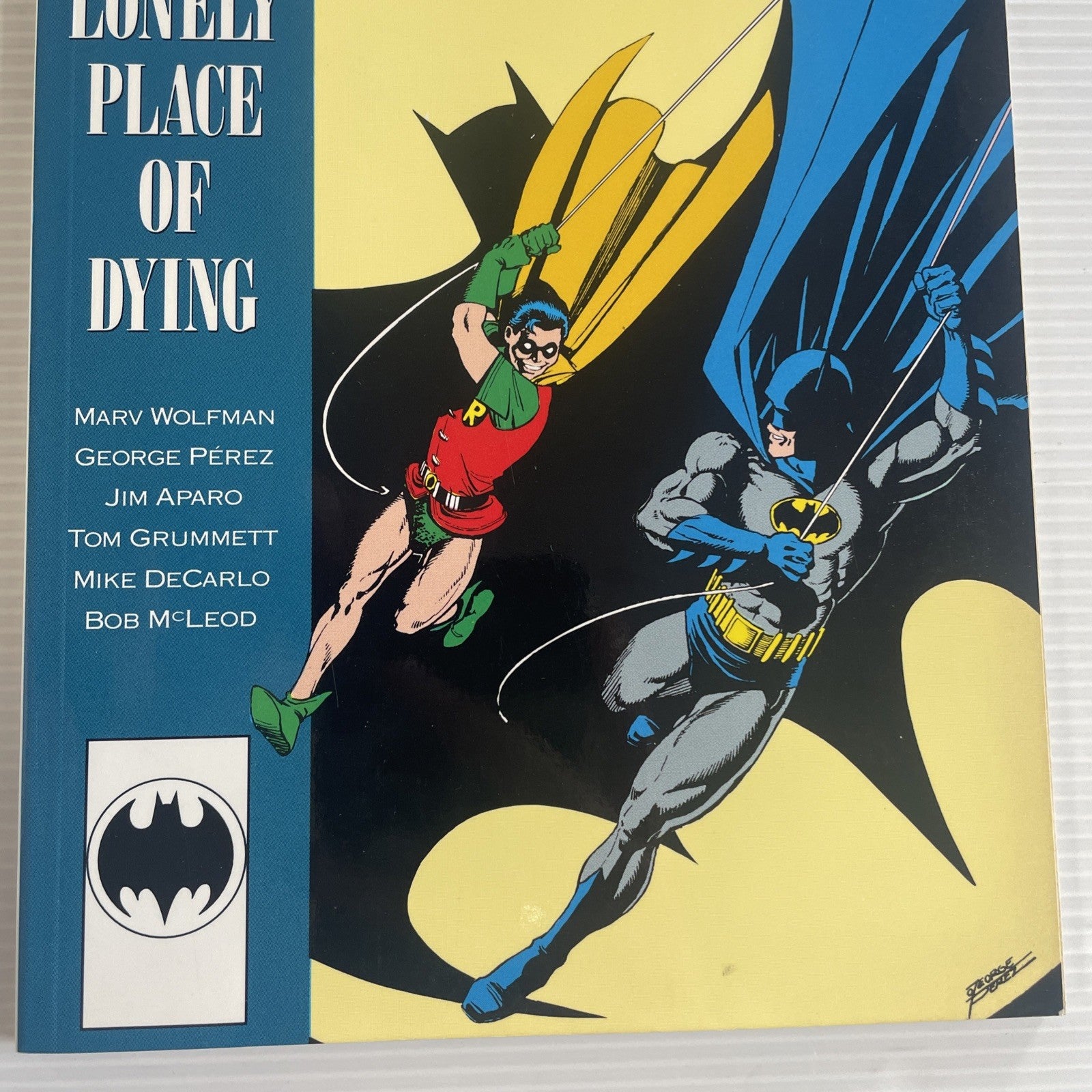 Batman A Lonely Place of Dying 1990 TPB Trade Paperback Graphic Novel2