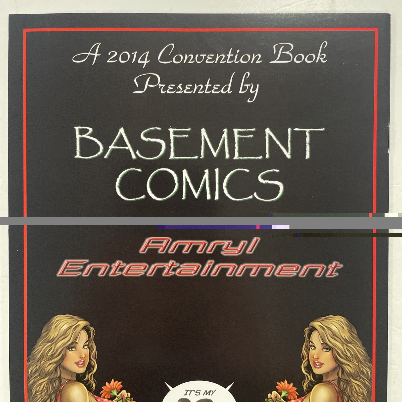 Cavewoman 20th Anniversary Convention Book 2014 Signed & Sketch By Budd Root5