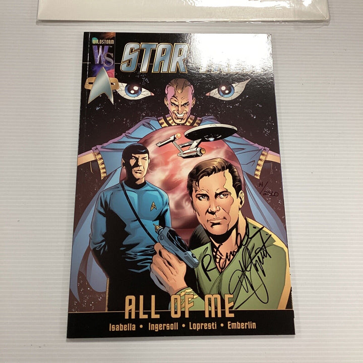 Star Trek All of Me 2000 VF/NM Signed Lopresti Emberlin DF CoA 14/1500