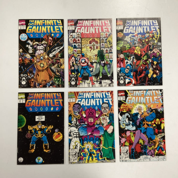Infinity Gauntlet #1-6 1991 Approx. FN/VF Complete Set0