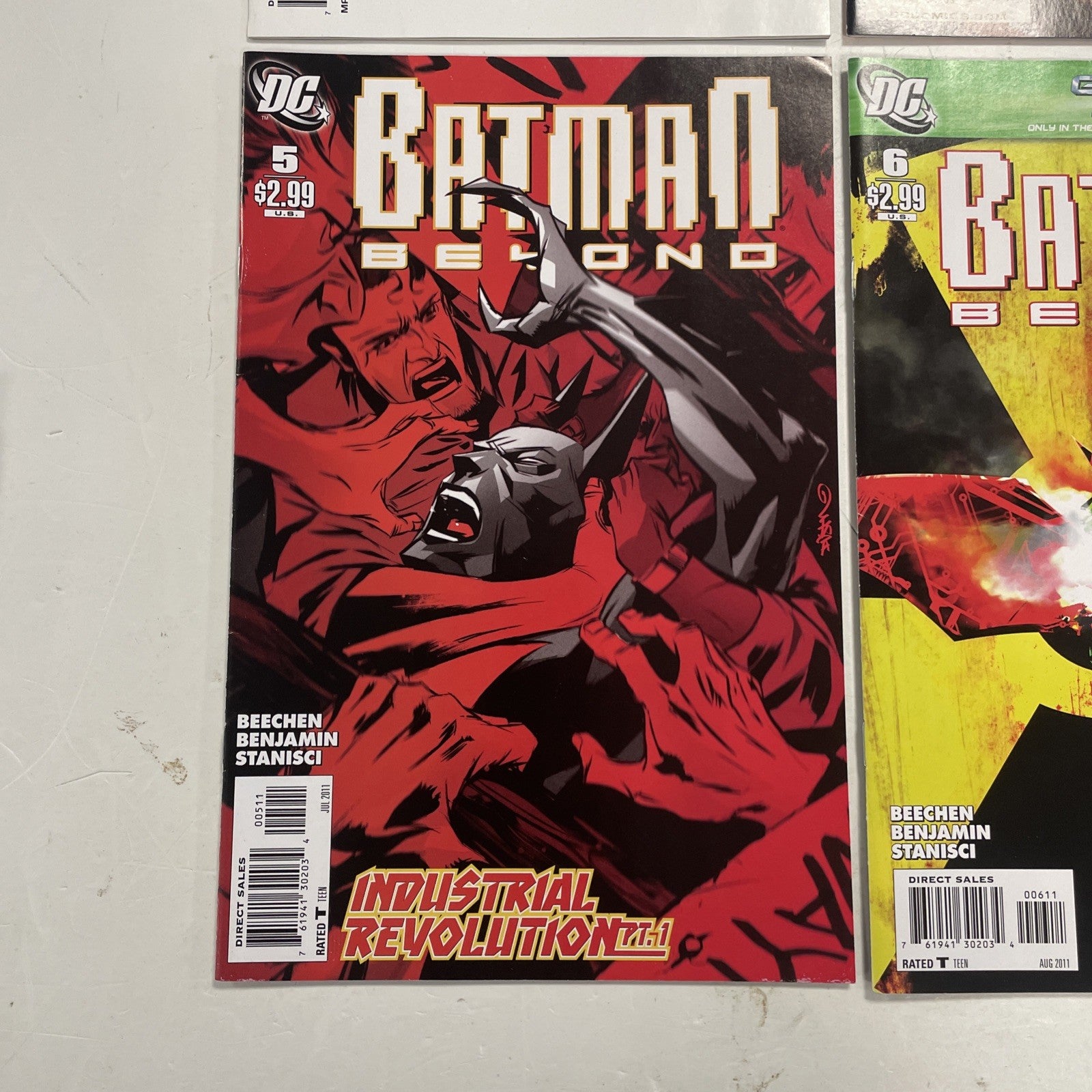 Batman Beyond #1-8 2011 NM Complete Set5