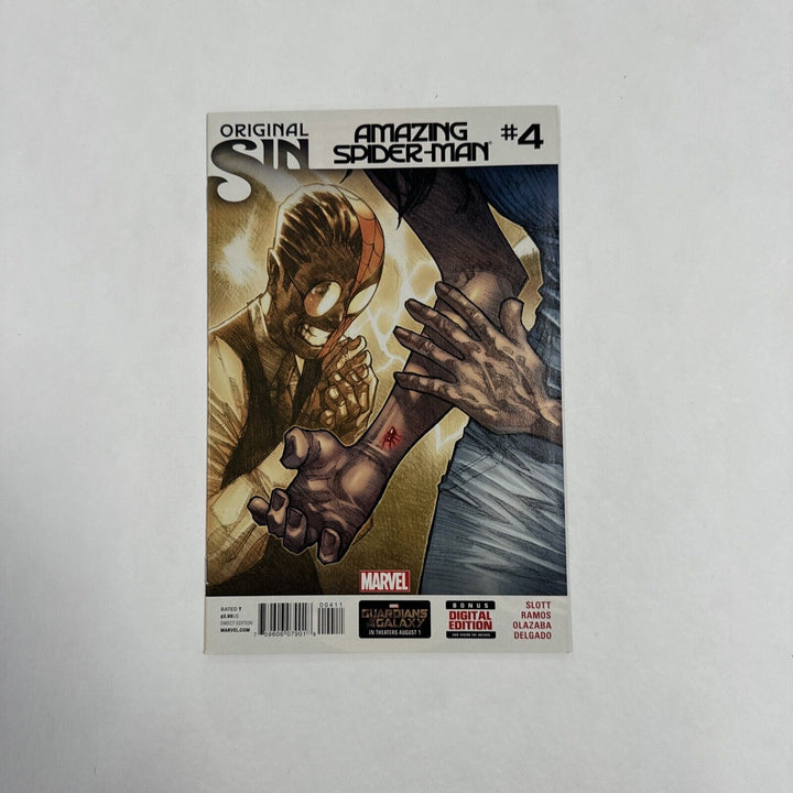 Amazing Spider-man #4 2014 Original Sin NM 1st appearance of Silk