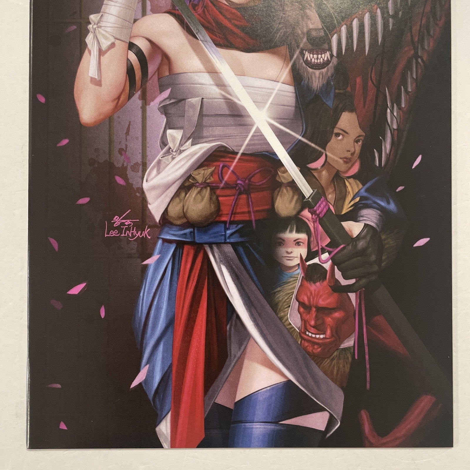 Demon Days X-Men #1 2021 NM- Inhyuk Lee Psylocke Virgin Variant2