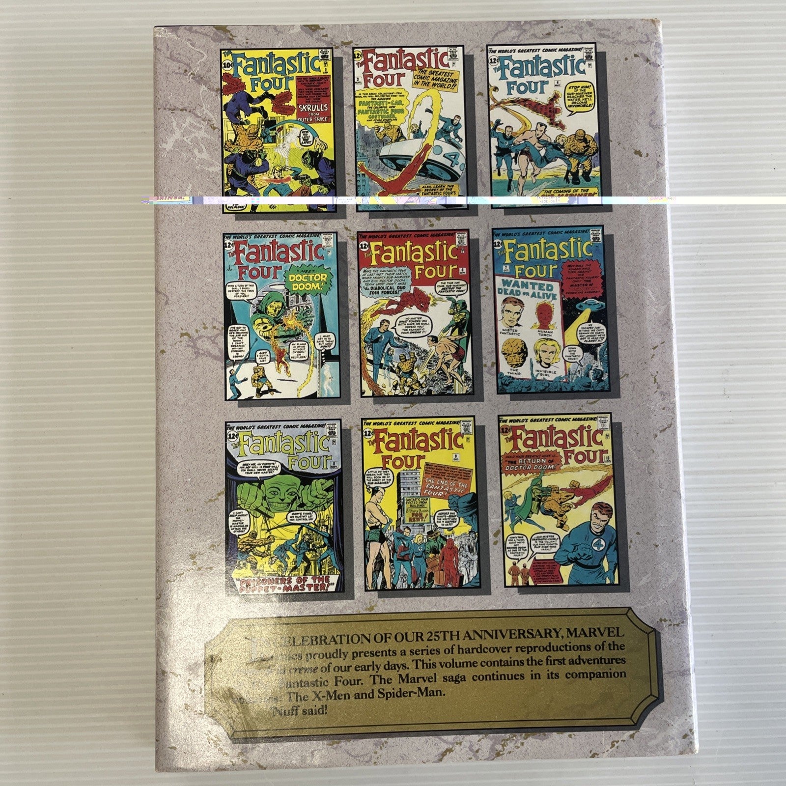 Marvel Masterworks Fantastic Four Nos 1-10 by Stan Lee & Jack Kirby HC Book4