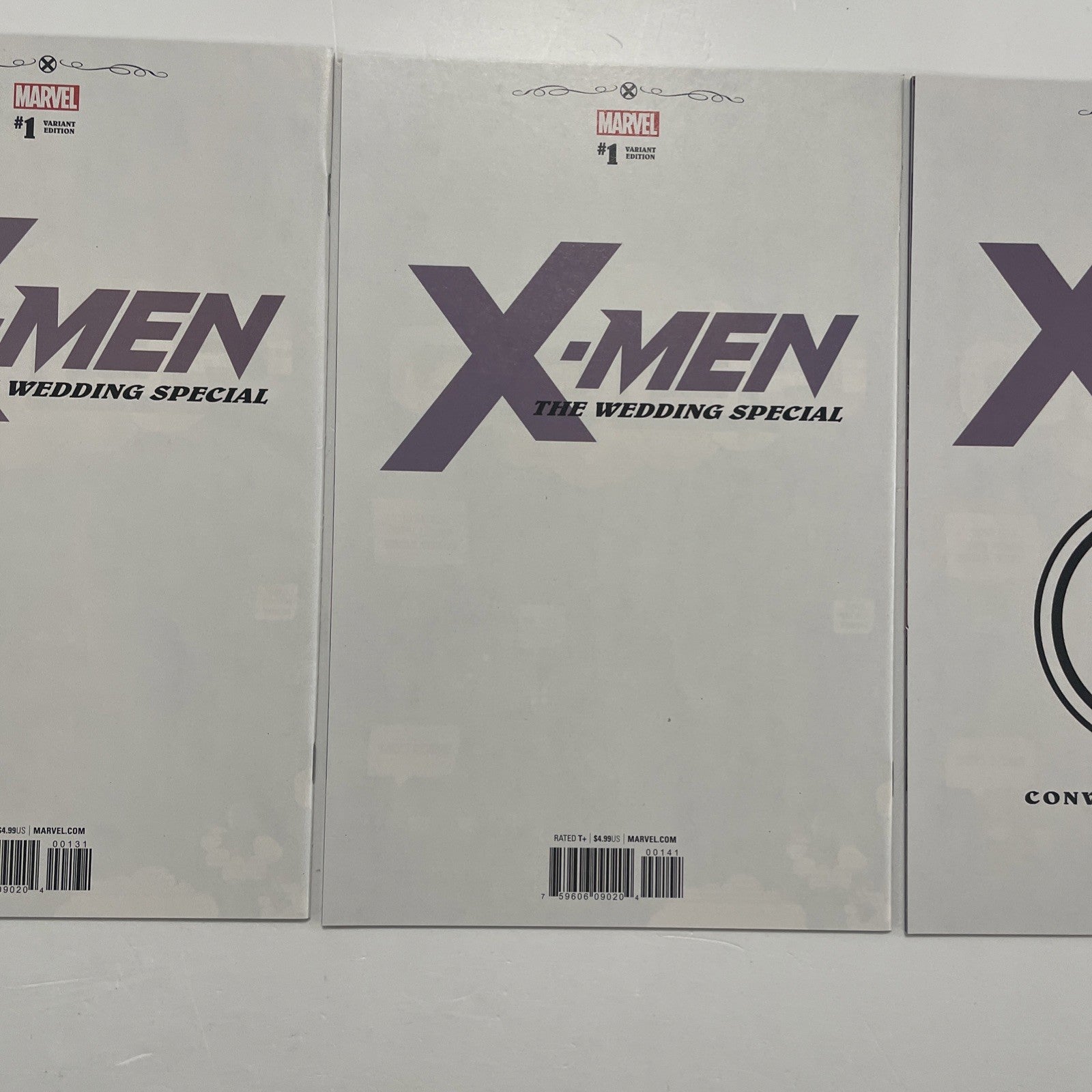 X-men #1 2018 NM The Wedding Special Mike Mayhew Trade, Alternate & Virgin Varia15