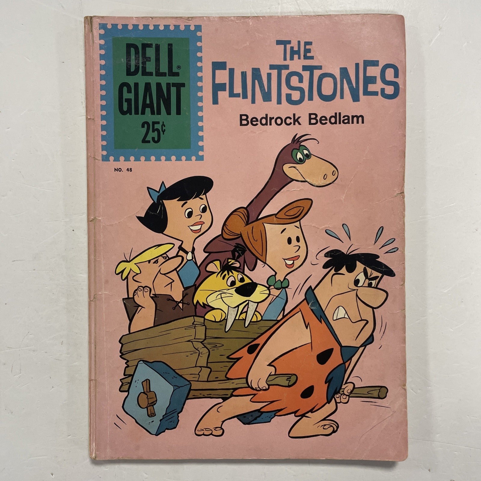 Dell Giant #48 1961 VG 1st Appearance of The Flintstones in Comics0