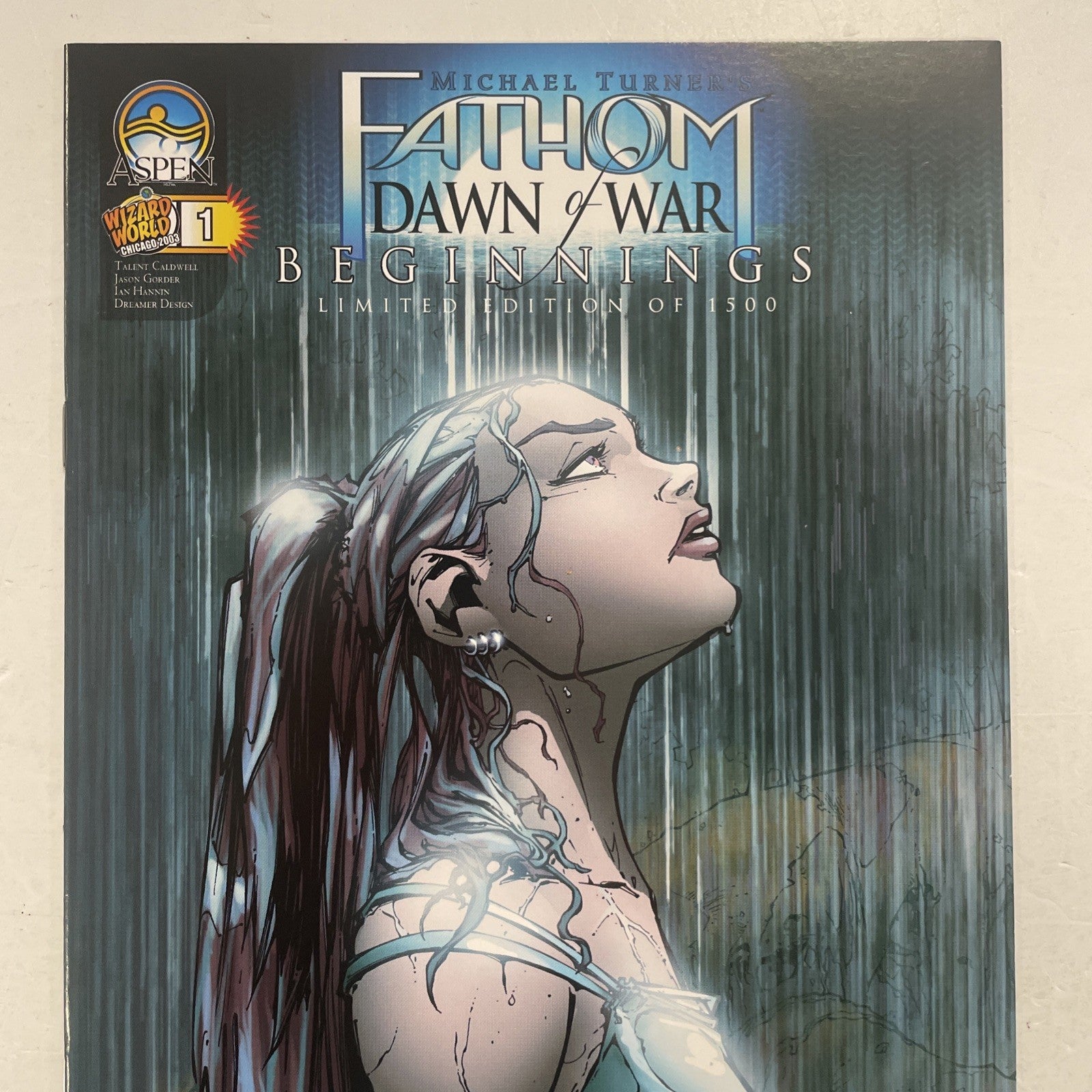Fathom Dawn Of War Beginnings #1 2003 NM Wizard World Chicago 1/15001
