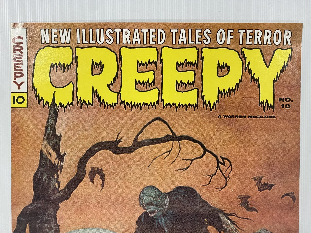 Creepy Magazine #10 poster Frank Franzetta Warren Publishing 1972 USA Original2
