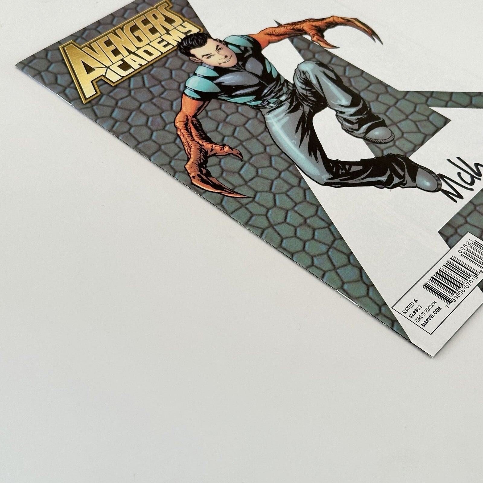 Avengers Academy #6 2010 NM McKone Variant Signed by Mike McKone3