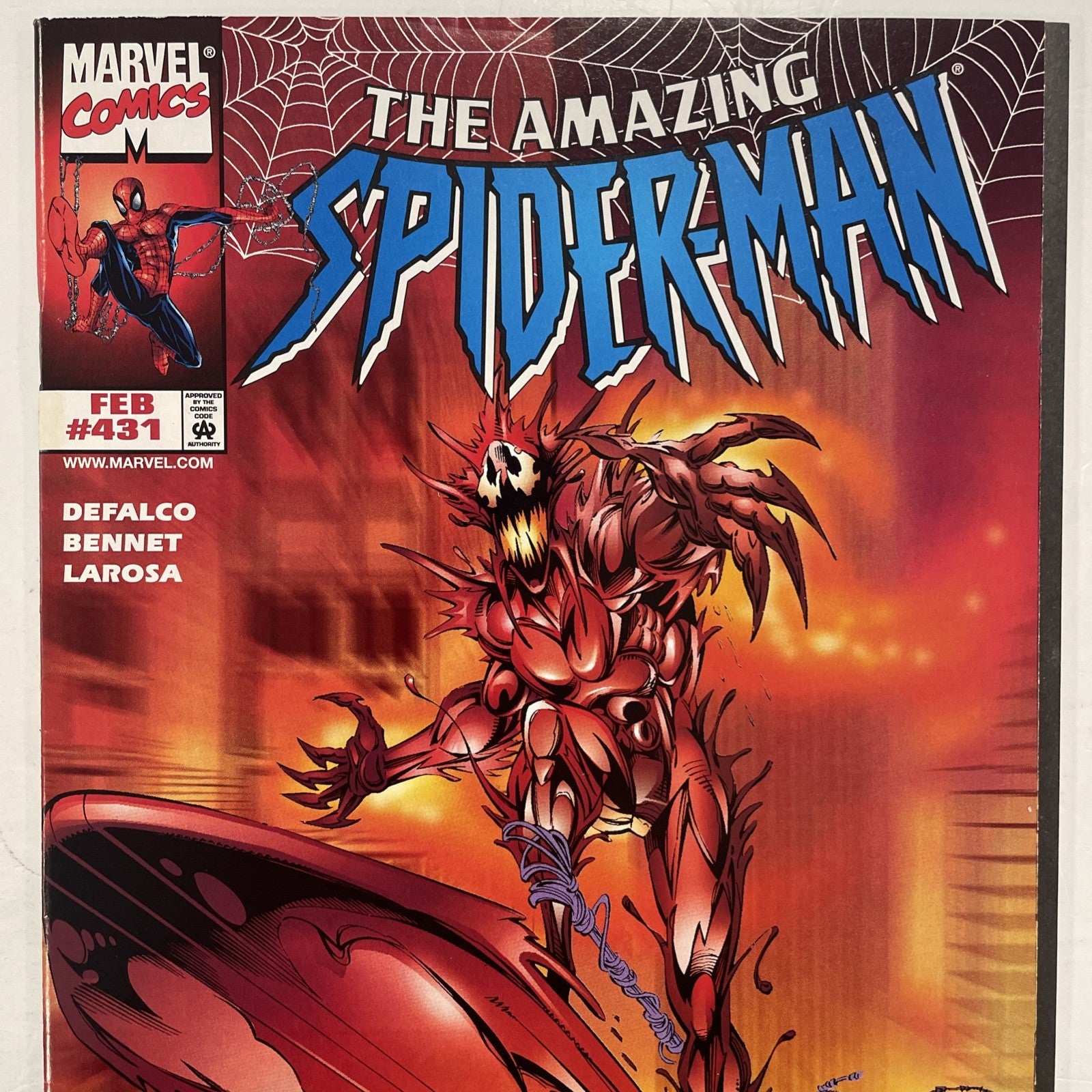 Amazing Spider-Man #430 & #431 1998 VF/NM 1st Appearance Cosmic Carnage6