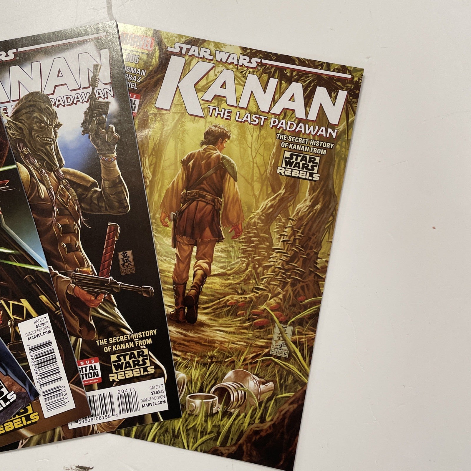 Star Wars Kanan #1-5 2015 High Grade Comics The Last Padawan Complete Set8