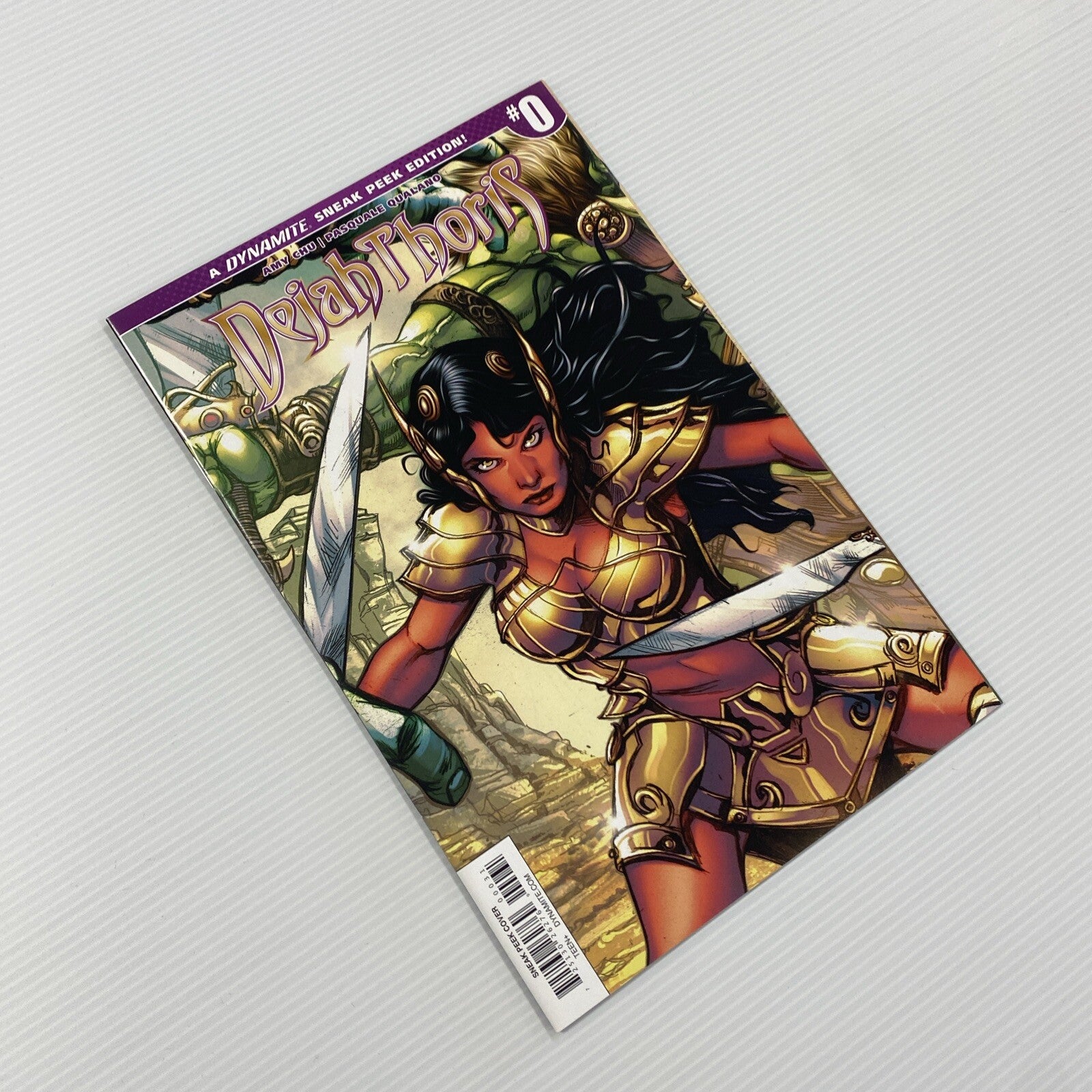 Dejah Thoris #0 2018 1:50 Sergio Davila Variant Dynamite Comics3