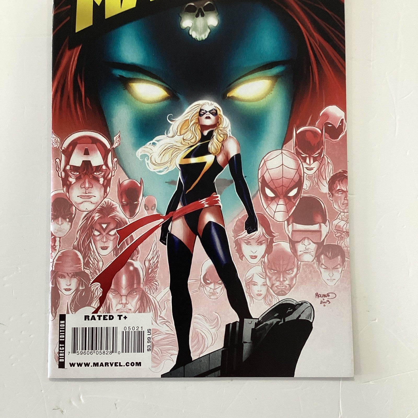 Ms. Marvel #50 2010 FN Renaud Variant Final Issue2